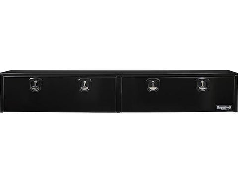 Buyers- 1752161- 16x13x96 Inch Black Smooth Aluminum Topsider Truck Box - Nick's Truck Parts