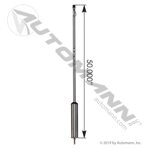 177.3023- Pogo Stick Stainless Steel 50in - Nick's Truck Parts