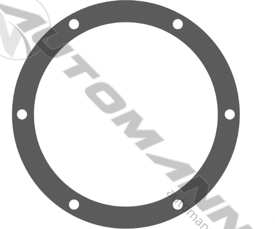 180.10711.1T - Hub Cap Gasket 6 Hole 6.375 BHC - Nick's Truck Parts