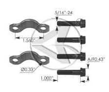 27028X-U-Joint Strap Kit, (product_type), (product_vendor) - Nick's Truck Parts