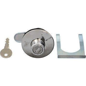 Buyers - 3019101 Universal Stainless Steel Push-Button Lock Kit For Truck Tool Boxes - Nick's Truck Parts