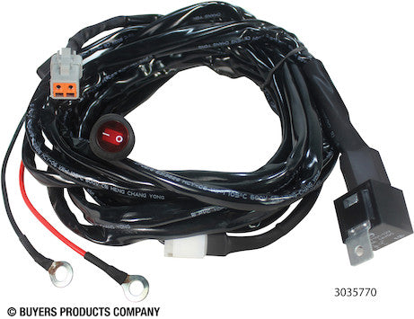 3035770 -Buyers Wire Harness With Switch For 1492160, 1492170, And 1492180 Series Light Bars - Nick's Truck Parts