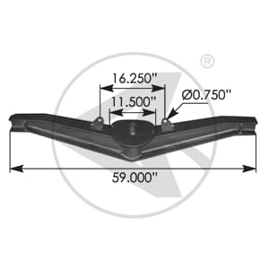 338-1905-Chalmers Type Walking Beam 800690, (product_type), (product_vendor) - Nick's Truck Parts