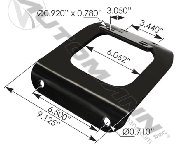 338-2294- Hendrickson Inboard Frame Bracket, (product_type), (product_vendor) - Nick's Truck Parts