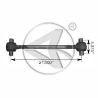 345-887  -  Bearing Style Torque Rod (Bushed), (product_type), (product_vendor) - Nick's Truck Parts