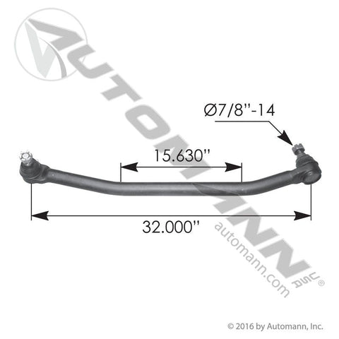 346-611- Daimler/ Freightliner Drag Link - Nick's Truck Parts