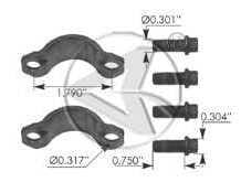 37028X-U-Joint Strap Kit, (product_type), (product_vendor) - Nick's Truck Parts
