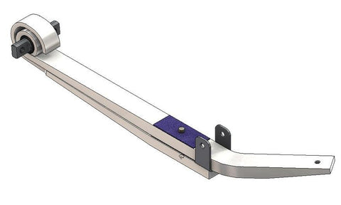46-1211- Freightliner Taper Leaf Spring (Left Hand), (product_type), (product_vendor) - Nick's Truck Parts