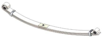 46-1242- Freightliner 2 Leaf Parabolic Spring, (product_type), (product_vendor) - Nick's Truck Parts