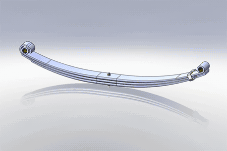 46-1426- Freightliner  3 Leaf Parabolic Spring, (product_type), (product_vendor) - Nick's Truck Parts