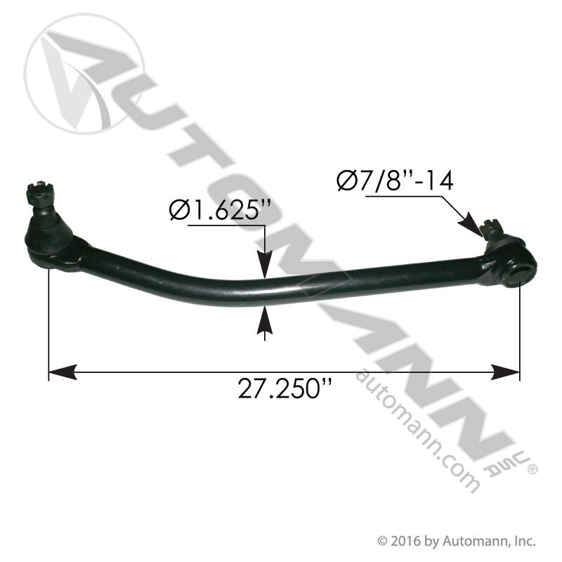 463.DS4330- Drag Link 27.250in C to C Ford - Nick's Truck Parts