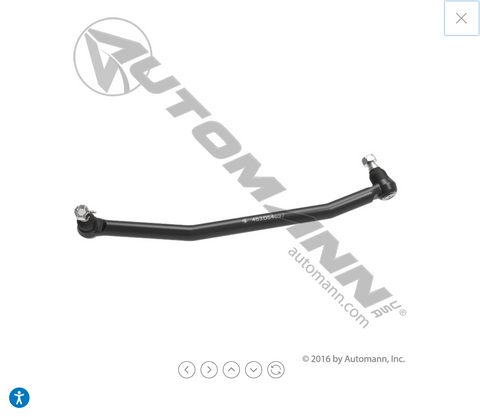 463.DS4697 - Drag Link 32.000in C to C Freightliner - Nick's Truck Parts