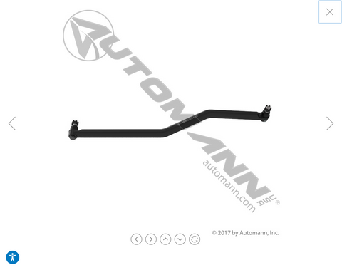 463.DS5463 - Drag Link 33.500in C to C Hino FD - Nick's Truck Parts