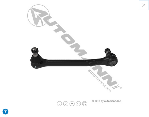 463.DS5510- Drag Link 16.142in C to C IHC - Nick's Truck Parts