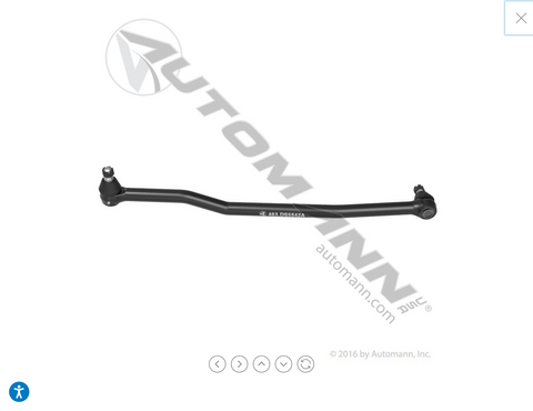 463.DS5542A- Drag Link 37.750in C to C IHC - Nick's Truck Parts
