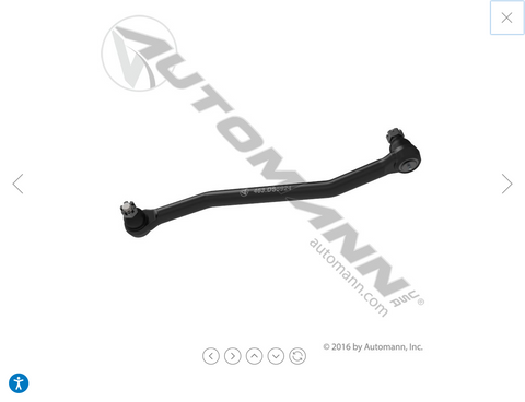463.DS5924 - Drag Link 22.500.000in C to C Kenworth - Nick's Truck Parts