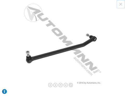 463.DS5932 - Drag Link 31.000in C to C Kenworth - Nick's Truck Parts