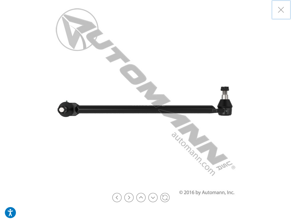 463.DS5983 - Drag Link 28.500in C to C Kenworth - Nick's Truck Parts