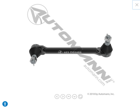 463.DS5988- Drag Link Kenworth - Nick's Truck Parts