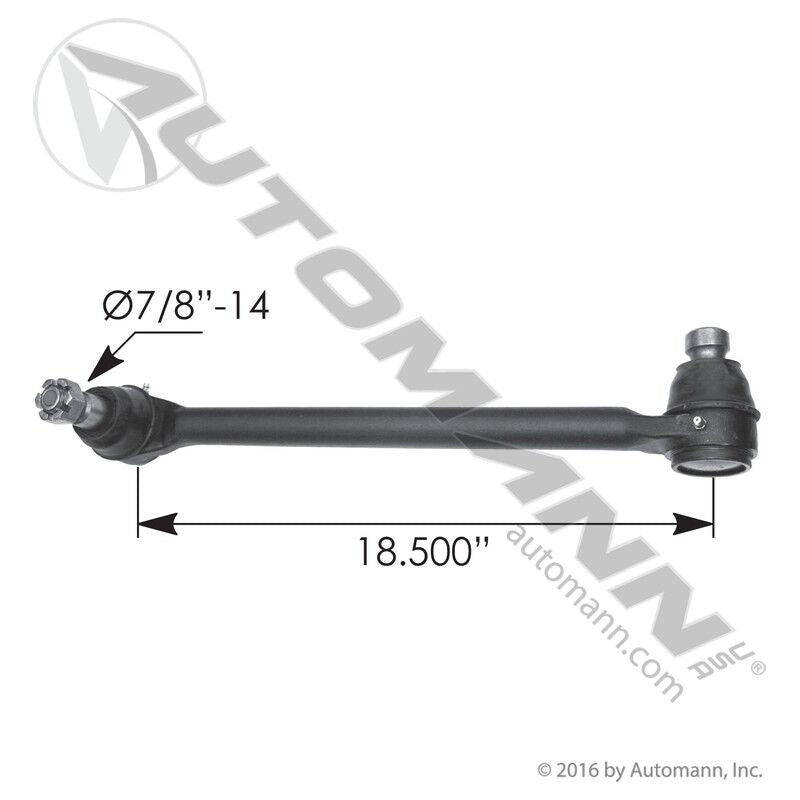 463.DS6235 - Drag Link 18.500in C to C Mack - Nick's Truck Parts