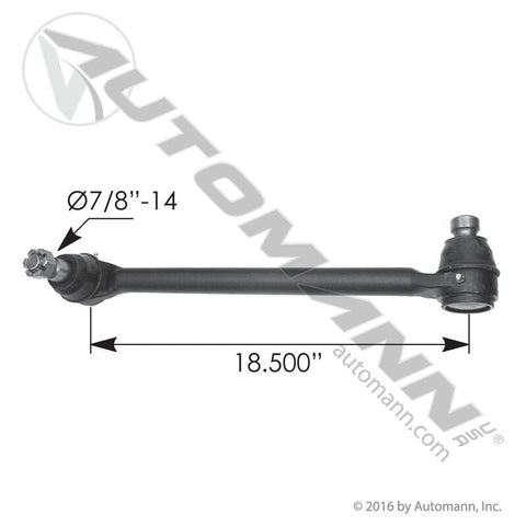 463.DS6235 - Drag Link 18.500in C to C Mack - Nick's Truck Parts