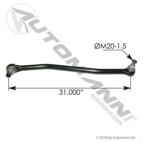 463.DS6255 - Drag Link 31.570in C to C Mack - Nick's Truck Parts
