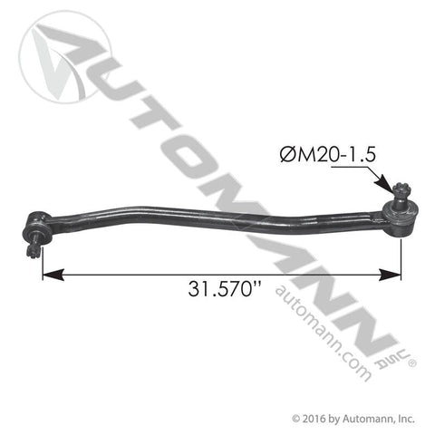 463.DS6258 - Drag Link 31.570in C to C Mack - Nick's Truck Parts