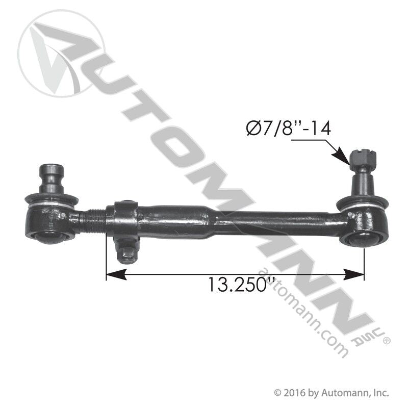 463.DS6279 - Drag Link 15.960in C to C Mack - Nick's Truck Parts