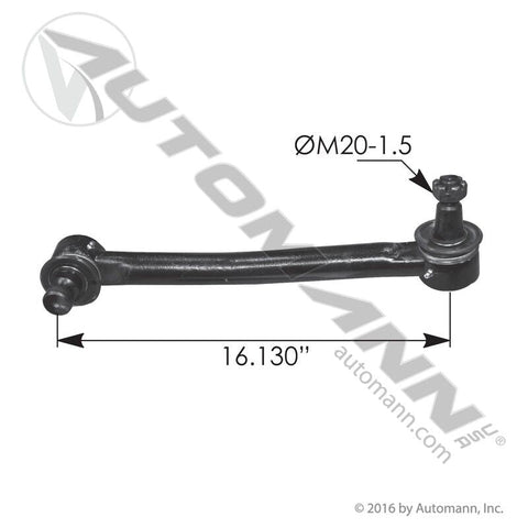 463.DS6288 - Drag Link 16.130in C to C Mack - Nick's Truck Parts