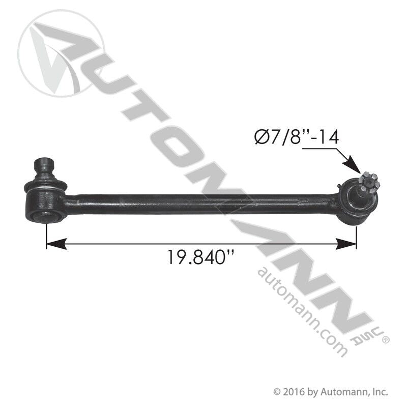 463.DS6294 - Drag Link 19.840in C to C Mack - Nick's Truck Parts