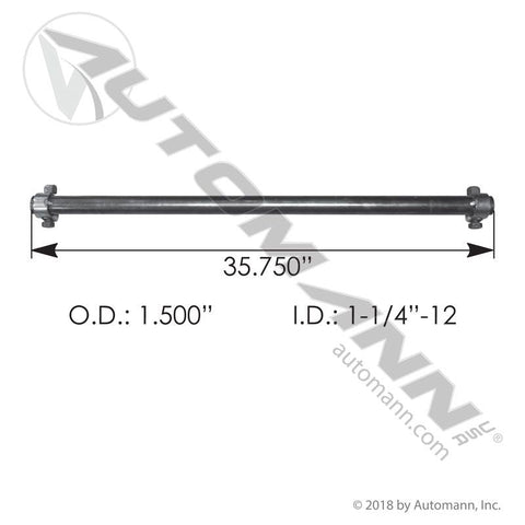 464.1347S- Cross Tube Freightliner - Nick's Truck Parts