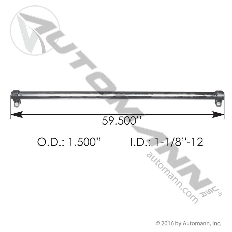464.1367S- Ford Cross Tube - Nick's Truck Parts