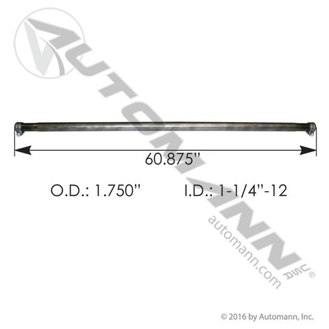 464.212- Cross Tube Meritor - Nick's Truck Parts