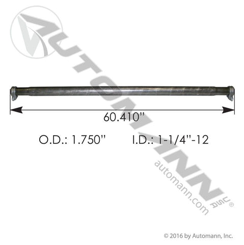 464.228- Cross Tube Meritor/ Mack - Nick's Truck Parts