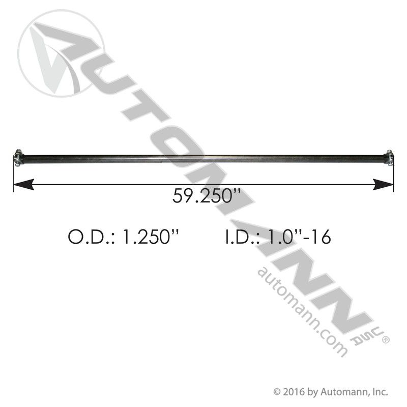 464.256- Cross Tube Meritor - Nick's Truck Parts