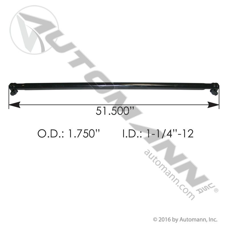 464.260- Cross Tube Hendrickson - Nick's Truck Parts