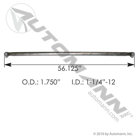 464.282- Cross Tube Meritor - Nick's Truck Parts