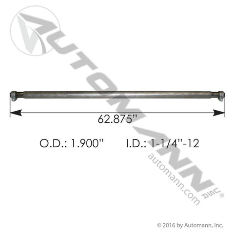 464.301- Cross Tube Meritor - Nick's Truck Parts