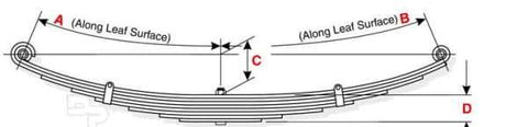 55-1206 - Front Leaf Spring - International, (product_type), (product_vendor) - Nick's Truck Parts