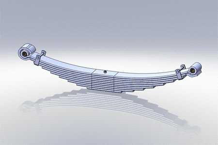 55-896-International  7 Leaf Spring 7/2PD, (product_type), (product_vendor) - Nick's Truck Parts