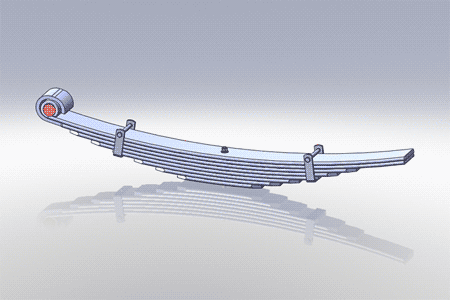 55-956- International 8 Leaf Spring, (product_type), (product_vendor) - Nick's Truck Parts