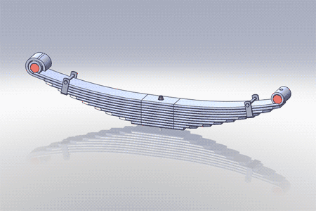 55-976-International 10 Leaf Spring, (product_type), (product_vendor) - Nick's Truck Parts