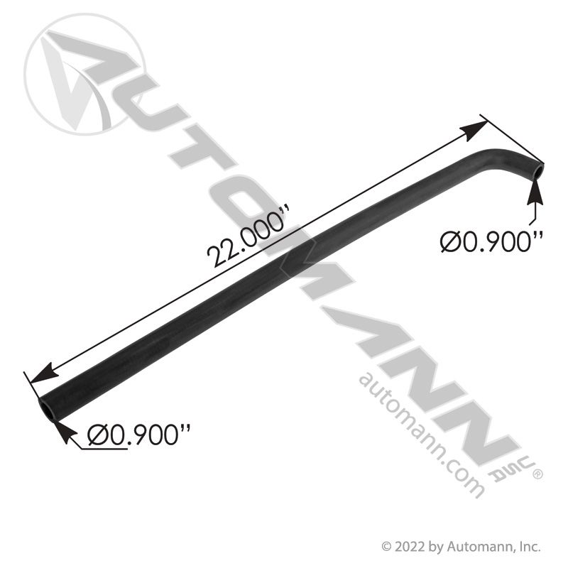 561.96579 - Coolant Hose Mack-Volvo - Nick's Truck Parts