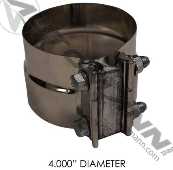 562.U3104SS-T-Band Clamp Preformed 4in S.Steel Torca, (product_type), (product_vendor) - Nick's Truck Parts