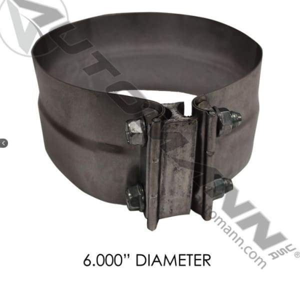 562.U3106A-T-Band Clamp Preformed Torca 6in, (product_type), (product_vendor) - Nick's Truck Parts