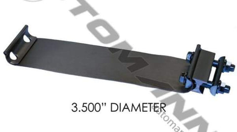 562.U3235SS-T-Band Clamp Flat Torca 3.5in S.Steel, (product_type), (product_vendor) - Nick's Truck Parts