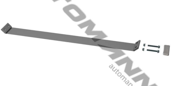 562.U3606A-Band Clamp Flat Early 6in Aluminized, (product_type), (product_vendor) - Nick's Truck Parts