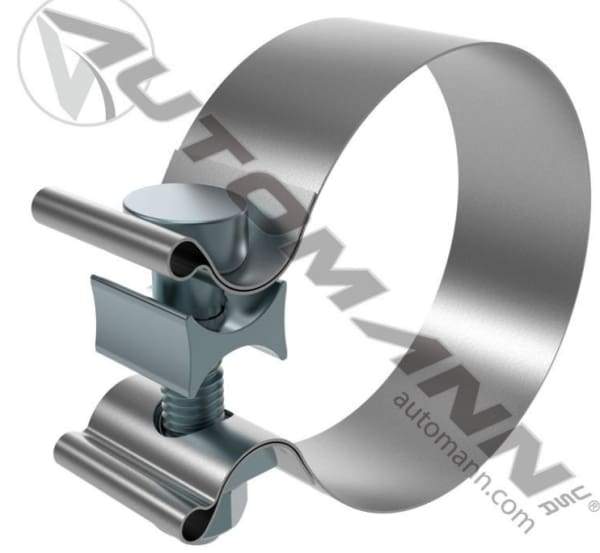 562.U3703A-Band Clamp 3in Aluminized 1.25in W, (product_type), (product_vendor) - Nick's Truck Parts