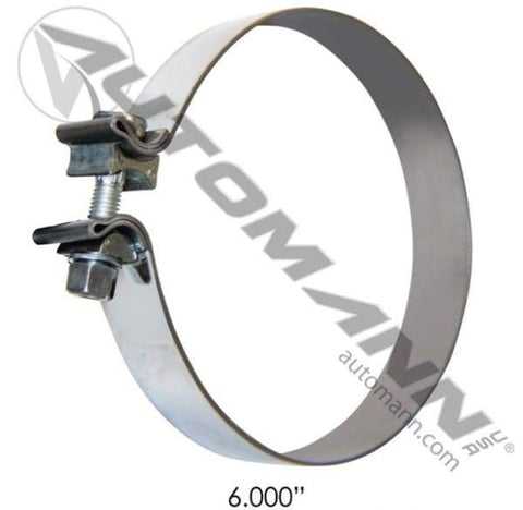 562.U3706SS-Band Clamp 6in S. Steel 1.25in W, (product_type), (product_vendor) - Nick's Truck Parts