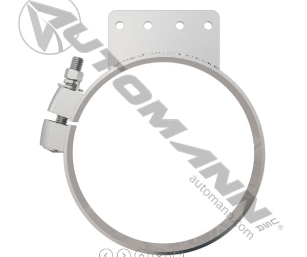 562.U5961BKC-Stack Mtg Bracket 6in Chrome Kenworth, (product_type), (product_vendor) - Nick's Truck Parts